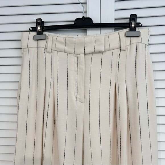 Linen Blend Wide Leg Baggies - Picture 10 of 16